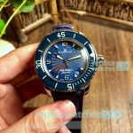 Copy Blancpain Fifty Fathoms Blue Dial With Ceramic Bezel Watch